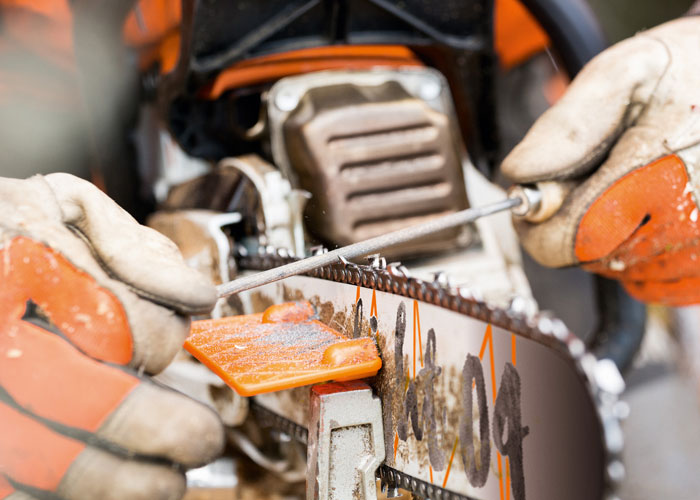 Chainsaw Sharpening