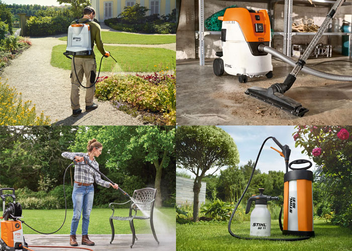 STIHL Pressure Washers, Vacuum Cleaners & Sprayers