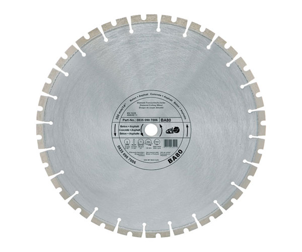D-BA10 Diamond Cutting Wheels for Ashphalt, Brick & Concrete