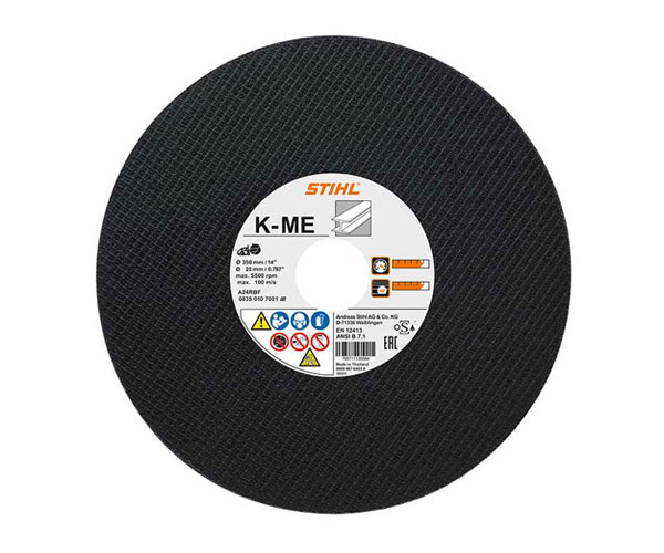 K-ME Abrasive Cutting Wheels for Structural Steel & Metal