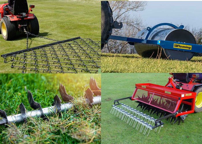 Scarifiers, Aerators, Harrows, Rollers & Sweepers
