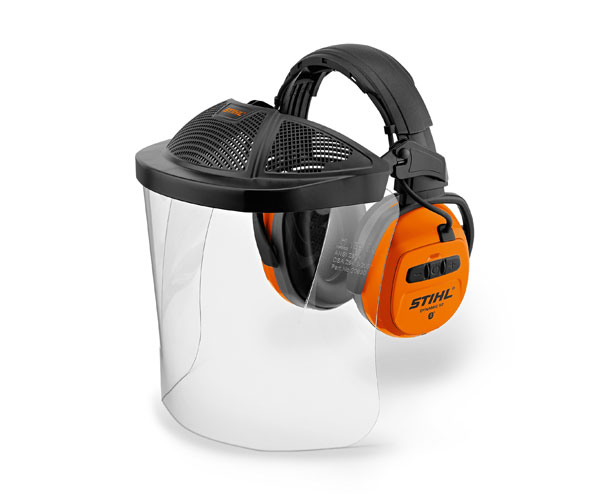 Stihl Dynamic Plastic Visor & Bluetooth Ear Defenders