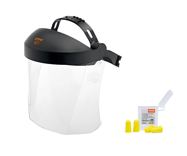 Stihl Function GPC 33 Plastic Visor & Earplugs