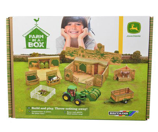 Britains John Deere Farm in a Box - 1:32 Scale