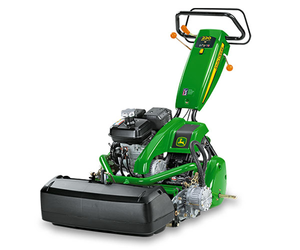 John Deere 220 E-Cut Hybrid Walk Behind Greens Mower