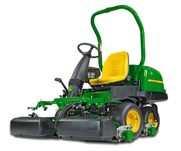 John Deere 2550 E-Cut Hybrid Triplex Ride-On Greens Mower