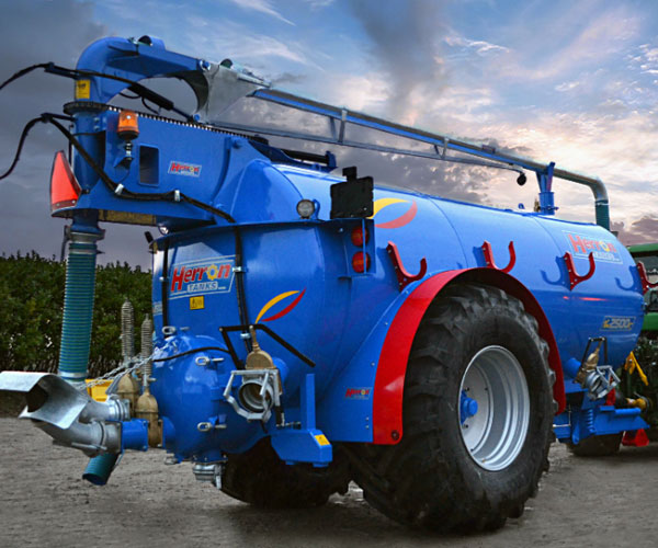 Herron Single Axle Slurry Tankers - 8,000-12,750 Litre