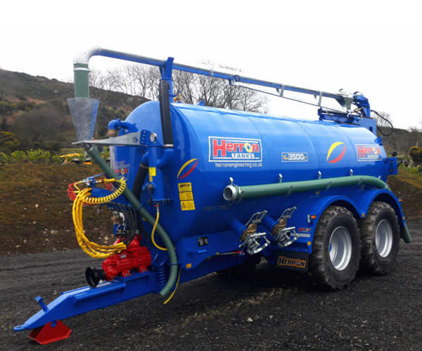 Herron Twin Axle Slurry Tankers - 12,760-18,200 Litre