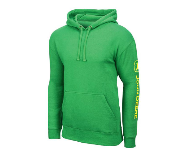 John Deere Green Hooded Sweatshirt - Adults