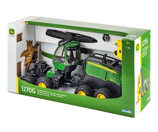 John Deere Forestry 1270 G Harvester - Bruder 1:16 Scale