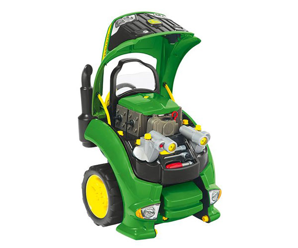 John Deere Tractor Engine Playset