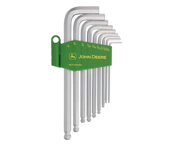 John Deere Hex Key Set - 9 PC