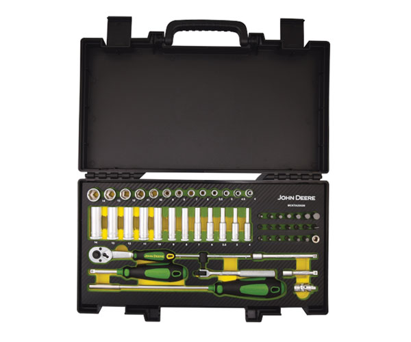 John Deere 1/4" Socket Set - 54 PC