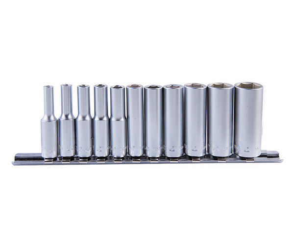 John Deere 1/4" Imperial Deep Socket Set - 11 PC