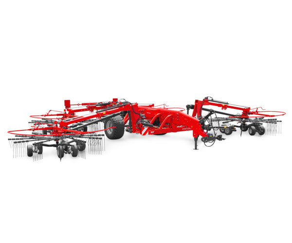 SIP Star 1250/50 Trailed 4-Rotor Central Rake