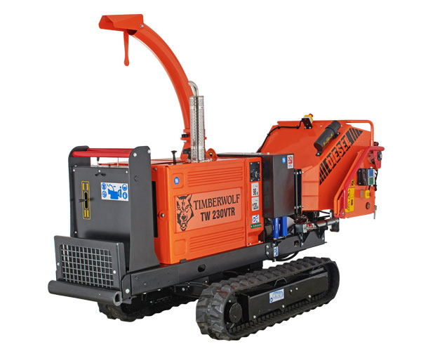 Timberwolf TW 230VTR Diesel Tracked Wood Chipper