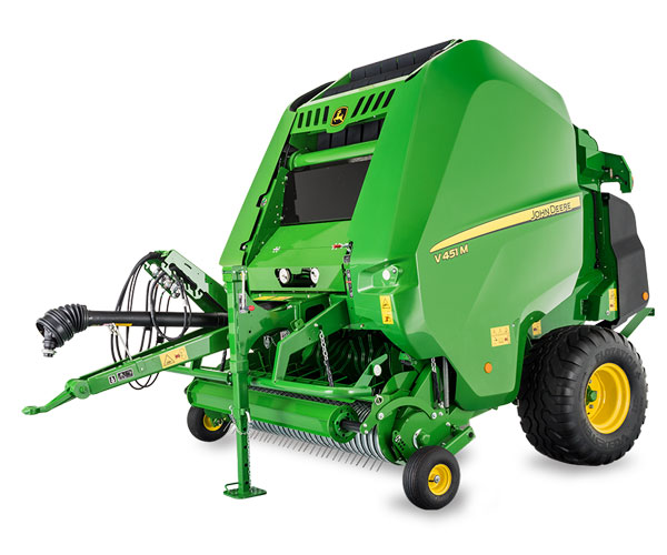 John Deere V451M Variable Chamber Multicrop Round Baler