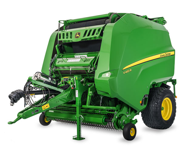John Deere V461R Variable Chamber Multicrop Round Baler