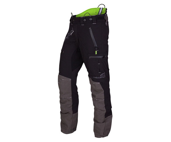 Arbortec Breatheflex Pro Chainsaw Trousers - Design A Class 1 - Black