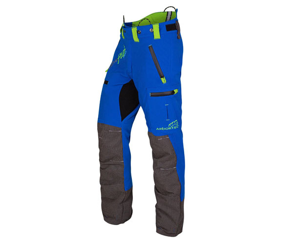 Arbortec Breatheflex Pro Chainsaw Trousers - Design C Class 1 - Blue