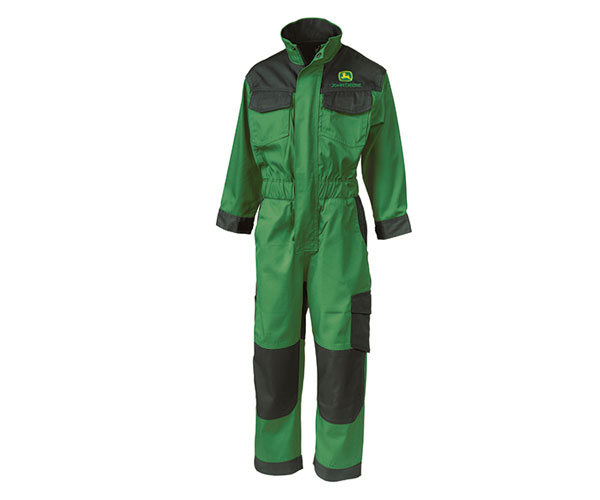 John Deere Children's Operator Overalls - Green/Black