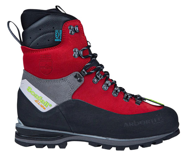Scafell Lite Chainsaw Boots - Red