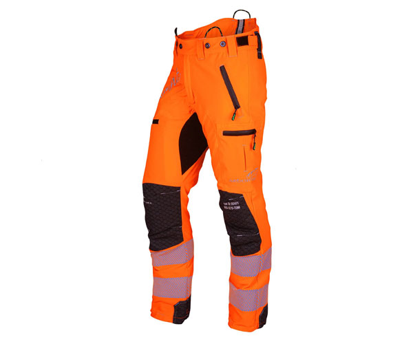 Arbortec Breathflex Pro Chainsaw Trousers - Design A Class 1 - Hi-Vis Orange