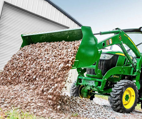 John Deere 320R Front Loader