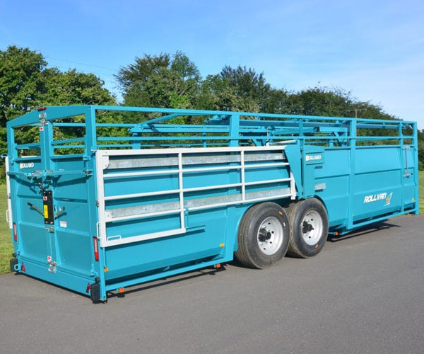 Rolland Rollvan Hydraulic Lowering Cattle Trailers