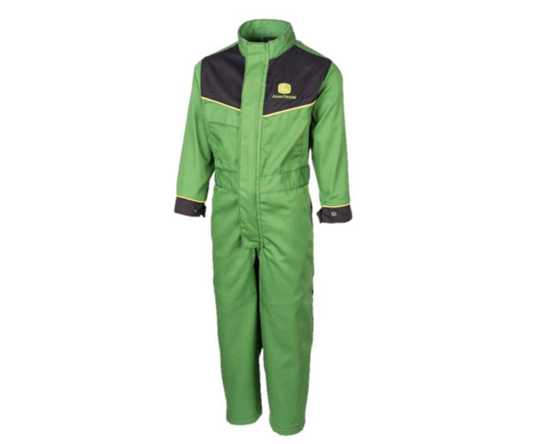 John Deere Field Overalls Green/Black - Children's
