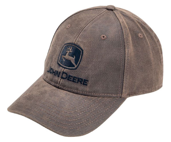 John Deere Cap - Oilskin Look - Adults