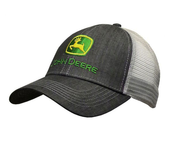 John Deere Cap - Denim/Mesh - Adults