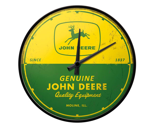 John Deere 'Vintage' Style Wall Clock