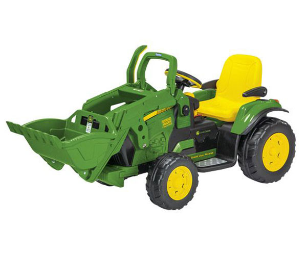 John Deere 12V Ground Loader Toy Tractor