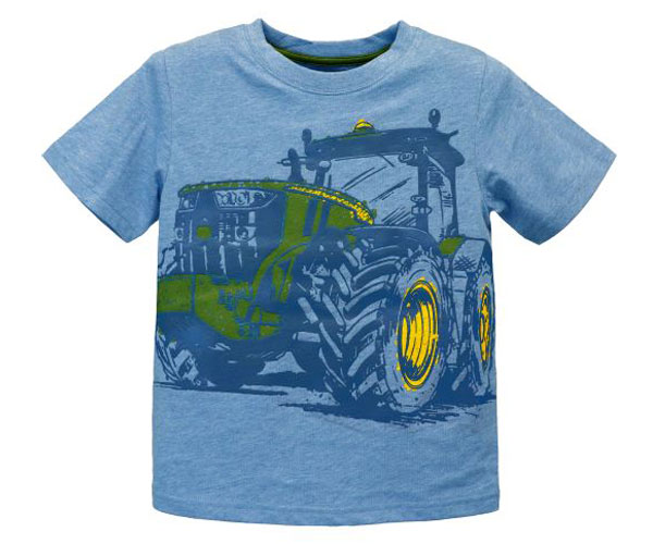 John Deere Tractor Print T-Shirt - Childs (5-7 Yrs)
