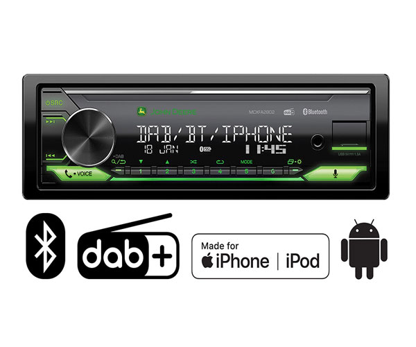 DAB+ Bluetooth Radio - John Deere