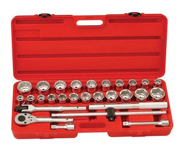 28 Piece 3/4 Drive Socket Set - Genius Tools