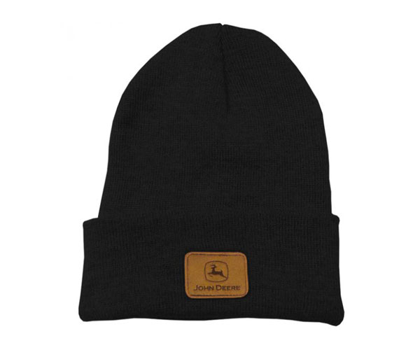 John Deere Beanie Hat - Black - Adults