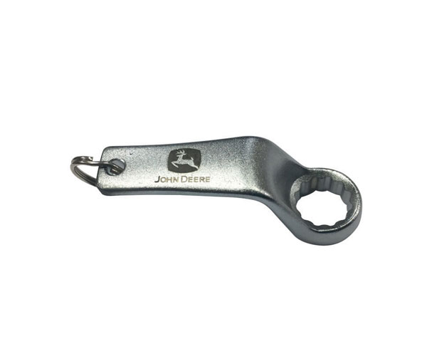 John Deere Offset Wrench Key Ring