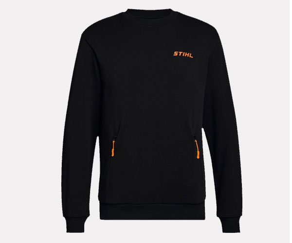 Stihl Sweatshirt Logo Black - Unisex Adult
