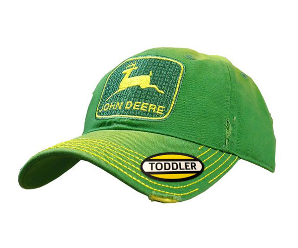 John Deere 'Vintage' Distressed Cap - Kids