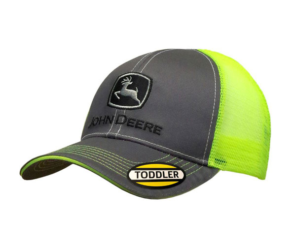 John Deere 'Hi Viz' Mesh Cap - Kids