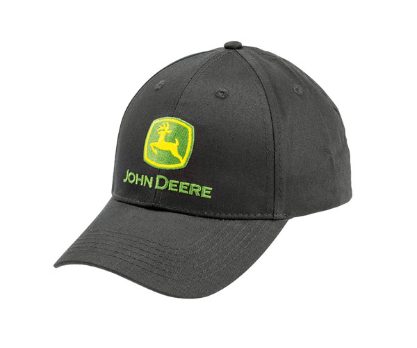 John Deere Cap - Black Trademark - Adults