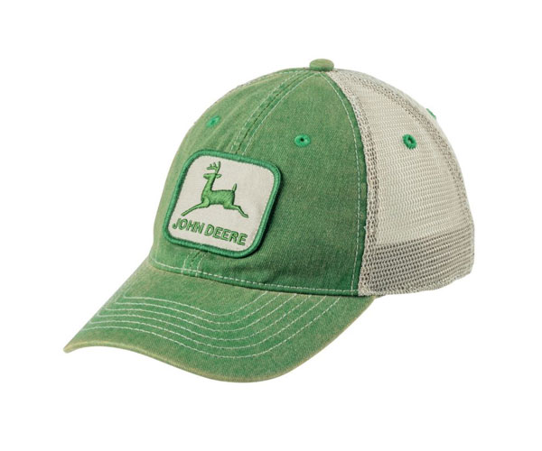 John Deere 'Vintage' Mesh Back Cap - Adults