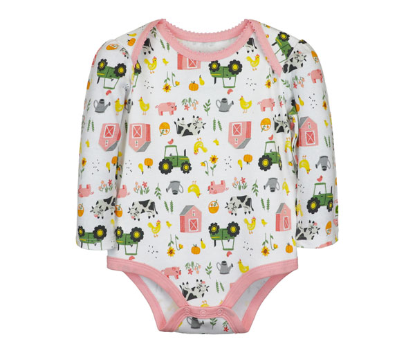 John Deere Farm Elements Infant Bodysuit (0-12 mths)