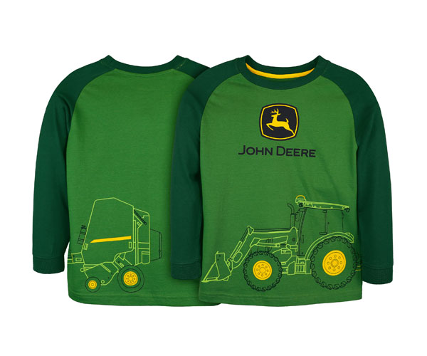 John Deere 'Hay Baler Wrap' Sweatshirt - Childs (5-7 Yrs)