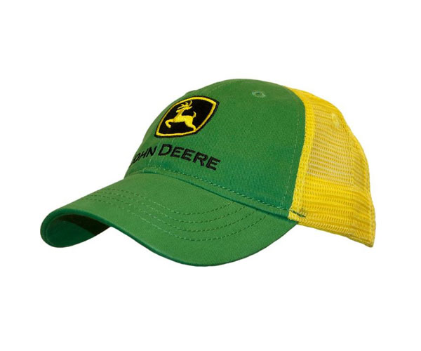 John Deere Green & Yellow Trucker Cap