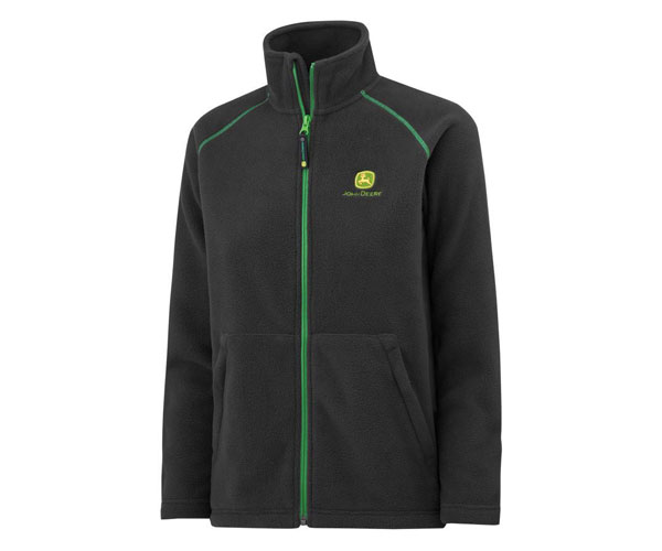 John Deere Field Fleece Jacket - Green - Childs (2-16 yrs)