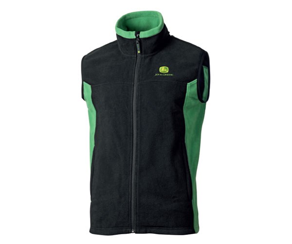 John Deere Field Fleece Gilet - Adults