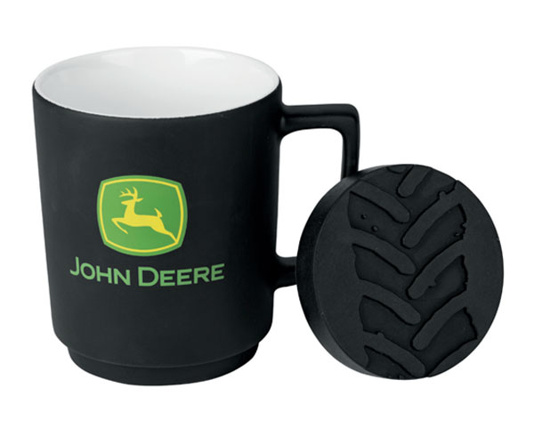 John Deere Softpad Tracks Mug & Coaster